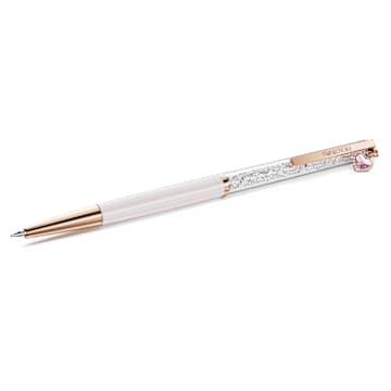 cinderellaさん専用 SWAROVSKI ベビーラブバーズ、スワン Crystalline ballpoint pen, Heart, Pink, Pink lacquered, Rose gold