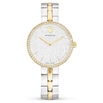 Cosmopolitan watch, Swiss Made, Metal bracelet, Silver tone, Mixed