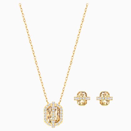 Conjunto Favor, Baño en tono Oro | Swarovski.com