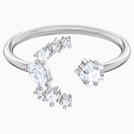 Penelope Cruz Moonsun Offener Ring Weiss Rhodiniert Swarovski Com