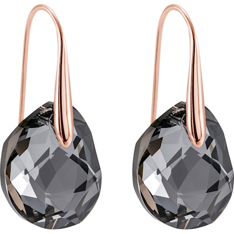 Swarovski Galet Bordeaux Pierced Earrings The Best Produck Swarovski Galet Bordeaux Pierced Earrings The Best Produck