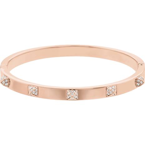 Tactic Bangle White Rose Gold Tone Plated Tactic Bangle White Rose Gold Tone Plated