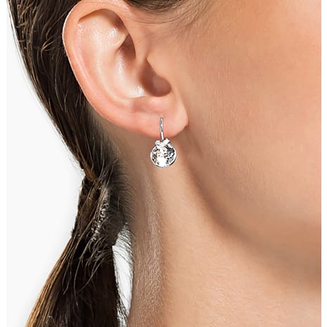 Bella V Pierced Earrings White Rhodium Plated Swarovski Bella V Pierced Earrings White Rhodium Plated Swarovski