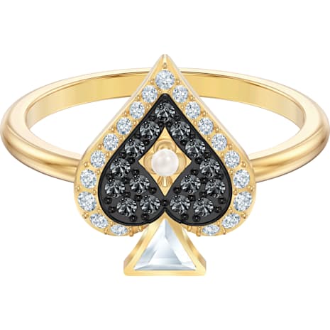 Tarot Magic Ring Set, Multi-colored, Gold-tone plated - Swarovski, 5494018