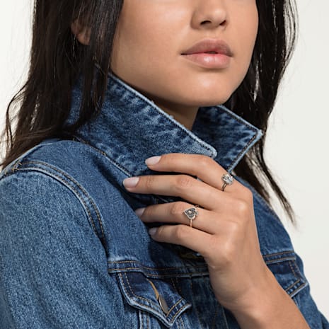 Tarot Magic Ring Set, Multi-colored, Gold-tone plated - Swarovski, 5494018