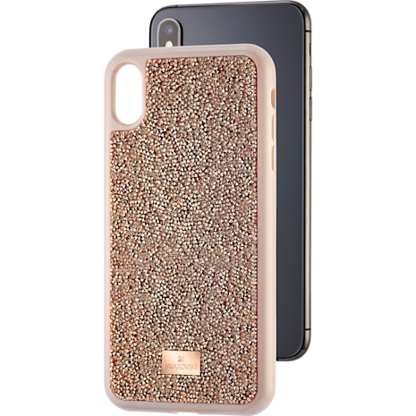 Glam Rock Smartphone Case, iPhone® XS Max, Pink Gold