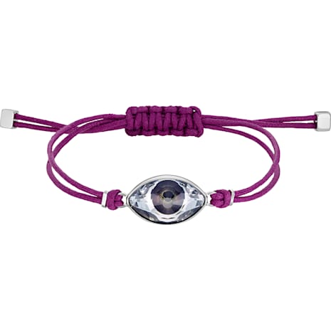 Swarovski Power Collection Evil Eye Bracelet, Purple, Stainless steel - Swarovski, 5508534