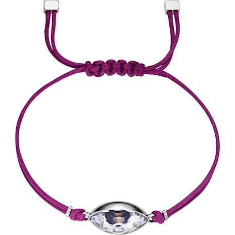 Swarovski Power Collection Evil Eye Bracelet, Purple, Stainless steel - Swarovski, 5508534