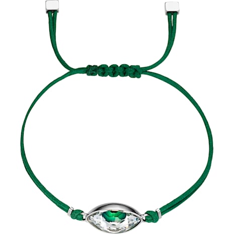 Swarovski Power Collection Evil Eye Bracelet, Green, Stainless steel - Swarovski, 5508535