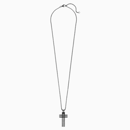 Bengal Cross Pendant Black Pvd - Swarovski Bengal Cross Black Pendant Bengal Cross Pendant Black Pvd - Swarovski Bengal Cross Black Pendant
