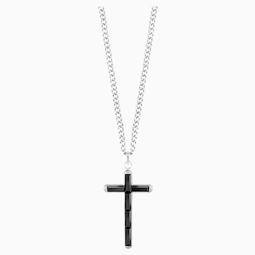 Govern Cross Pendant Black Stainless Steel - Swarovski Bengal Cross Black Pendant Govern Cross Pendant Black Stainless Steel - Swarovski Bengal Cross Black Pendant