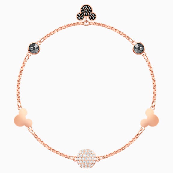 Swarovski Remix Collection Mickey Strand, multicolor, Baño en tono Oro Rosa - Swarovski, 5462360