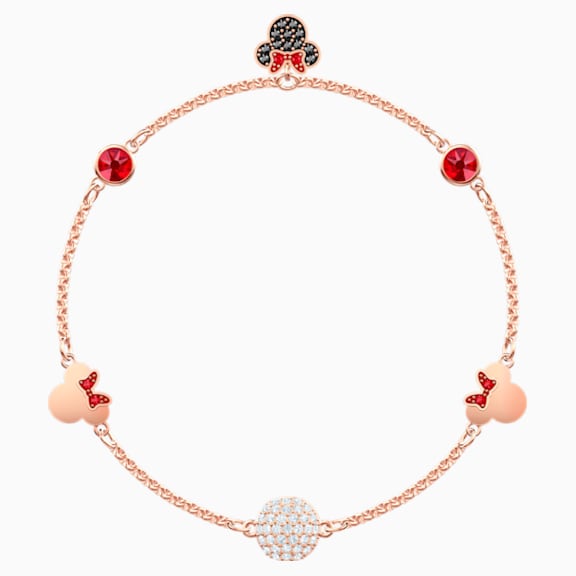 Swarovski Remix Collection Minnie Strand, multicolor, Baño en tono Oro Rosa - Swarovski, 5462365