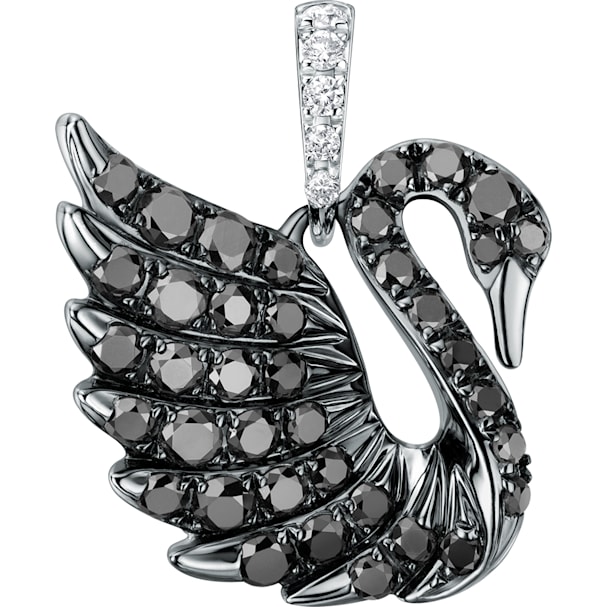 Mini Swan Pendant Black Mini Swan Pendant Black