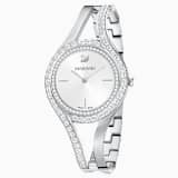 White, stainless steel