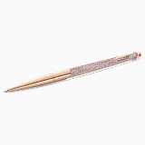 Pink, rose-gold tone plated
