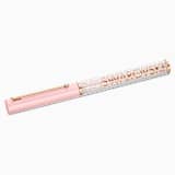 Pink, rose-gold tone plated