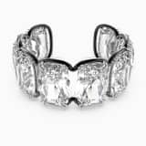 送料無料 通販 Harmonia cuff, Oversized floating crystals, White, Mixed 口紅
