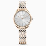 White, gold-tone PVD