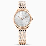 White, rose-gold tone PVD