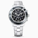 Black, stainless steel