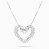 Swarovski diamond heart necklace sales