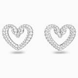 Swarovski heart stud earrings outlet