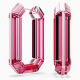 Lucent フープピアス, ステートメント、オクタゴンシェイプ, ピンク