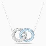 Blue, rhodium plating