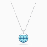 Blue, rhodium plating