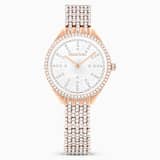 White, rose-gold tone PVD
