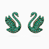 Green, rose-gold tone plated