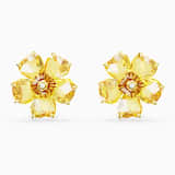 Yellow, gold-tone plated
