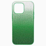High smartphone case, iPhone® 14 Pro Max, Silver tone | Swarovski