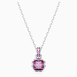 Purple, rhodium plating