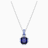 Blauw, Rodium-verguld