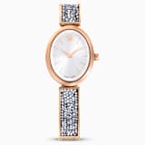 White, rose-gold tone PVD