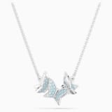 Blue, rhodium plating