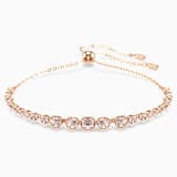 Beige, roséguldfärgad plätering