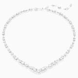 スワロフスキーMesmera セット ミックスカット, ホワイト mesmera-ネックレス--ミックス