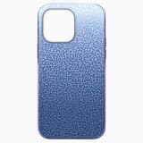 High smartphone case, iPhone® 14 Pro Max, Silver Tone