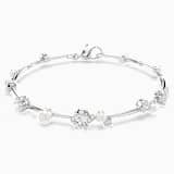 Constella ブレスレット　SWAROVSKI Constella ブレスレット, クリスタル・パール, ラウンドカット