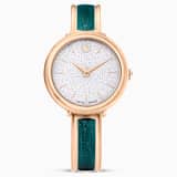 Crystalline bangle ウォッチ, スイス製, メタルブレスレット