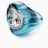Dulcis リング, ハートカット, パヴェ, ハート, ブルー | Swarovski