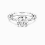 White, rhodium plating