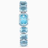 Blue, stainless steel