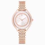 Branco, revestimento em tom de ouro rosa