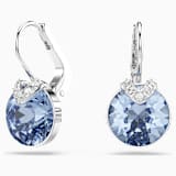【SWAROVSKI】5662093 Bella V ピアス Bella V drop earrings, Round cut, Gold tone, Gold-tone