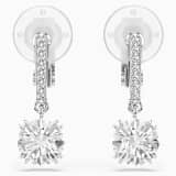 White, rose-gold tone plated