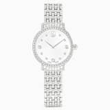 Silver tone, stainless steel